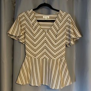 Monteau Medium Peplum Top
